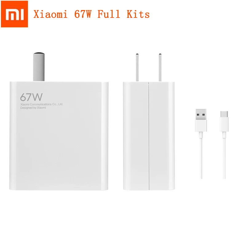 

Original Xiaomi Mi 67W Fast Charger for Xiaomi 11 Pro & Xiaomi 11 Ultra 36 Minutes Fully Charged for laptop air 13.3 Notebo