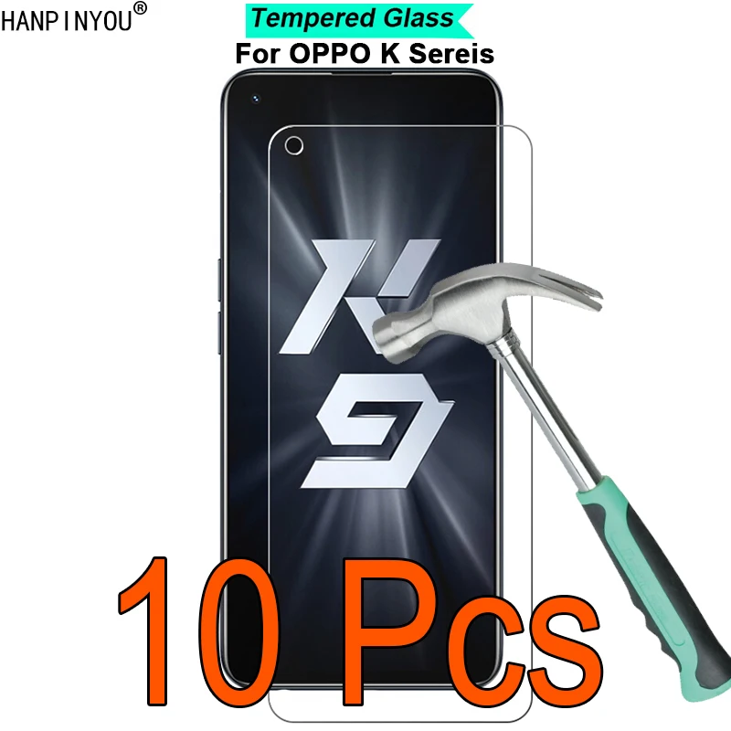 

10 Pcs/Lot For OPPO K11x K10 K9 K9s K9x Pro 5G K7x New 9H Hardness 2.5D Toughened Tempered Glass Film Screen Protector Guard