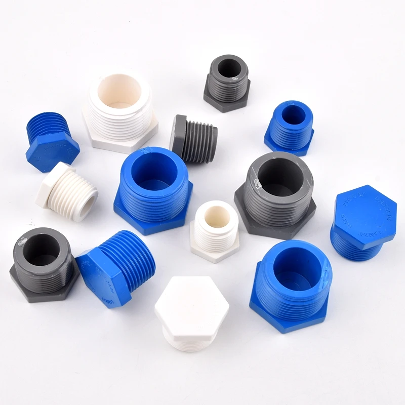 Концевая Заглушка с наружной резьбой из ПВХ заглушка для сада лампы аквариума