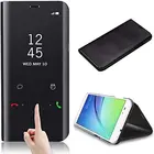 Умный зеркальный флип-чехол для телефона Huawei P30 Lite P20 P40 Pro Y7 Y6 Y9 Prime Smart 2019 Mate 30 Honor 20 10 8A 10i 9X Novo