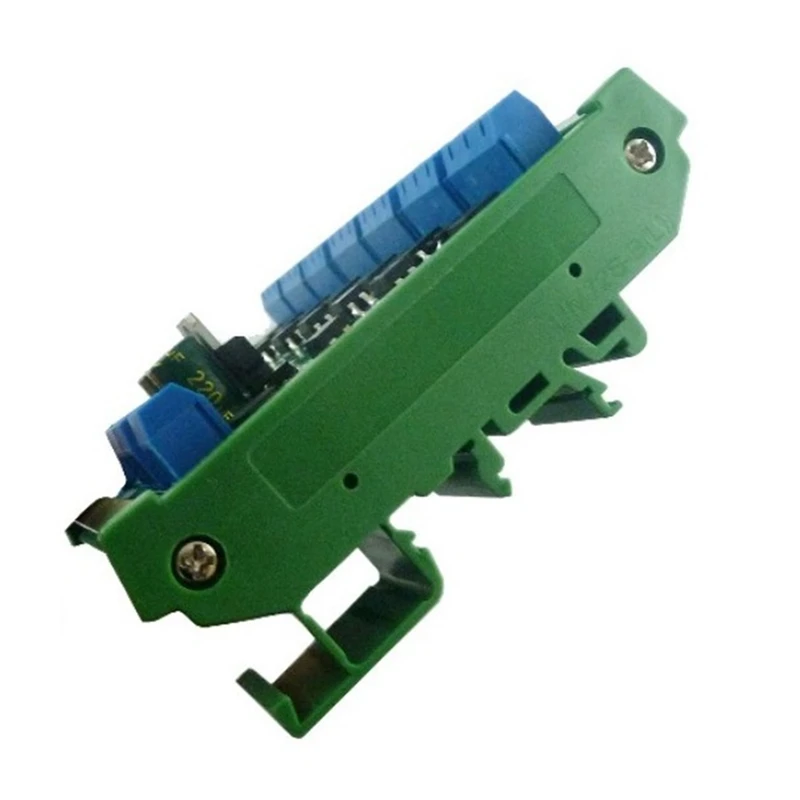 6-25 В 8-изолированный DIN35 UART RS485 MOSFET модуль Modbus RTU плата переключателя управления