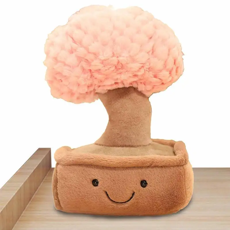 

Мягкое плюшевое растение в горшке 11 дюймов, декоративная игрушка, мягкое Горшечное растение, мягкие пушистые суккуленты, декоративная поду...