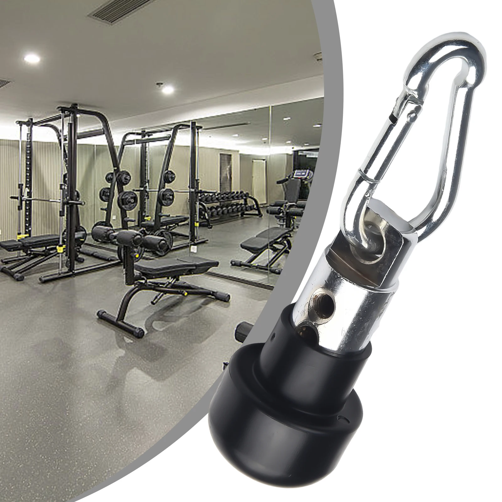 

Gym Machine Cable Stopper Cable Connector Ball Stopper Gym Cable Terminal Portable Fitness Equipment Durable Rubber