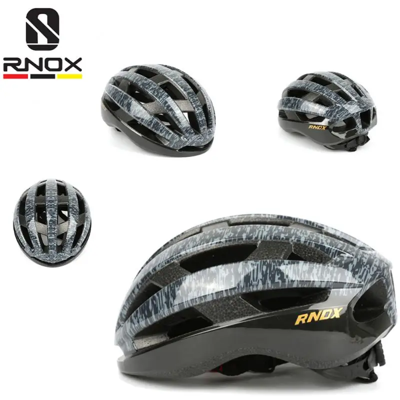 

Rnox One-Piece Bicycle Helmet Men's Motorcycle Mountain Road Bike Helmet One-piece Hard Hat Mtb Riding Helmet Cycling Equipment