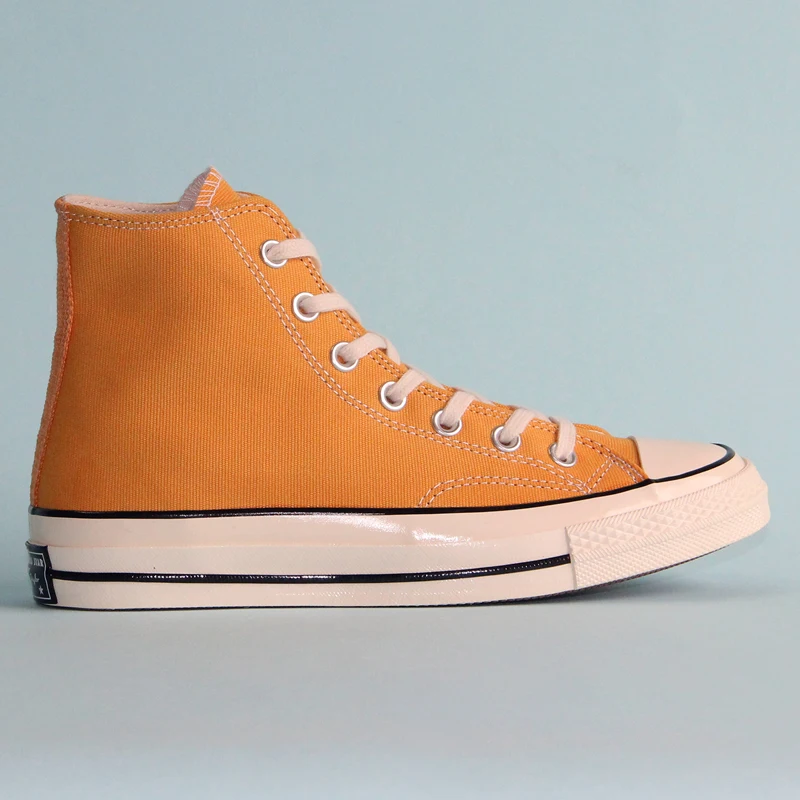NEW Converse CHUCK  Retro version 1970S Original all star shoes  unisex sneakers yellow Skateboarding Shoes 162054C