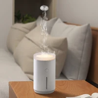 jellyfish smoke rings ultrasonic air humidifier usb portable aromatherapy essential oil diffuser with warm lamp aroma diffuser