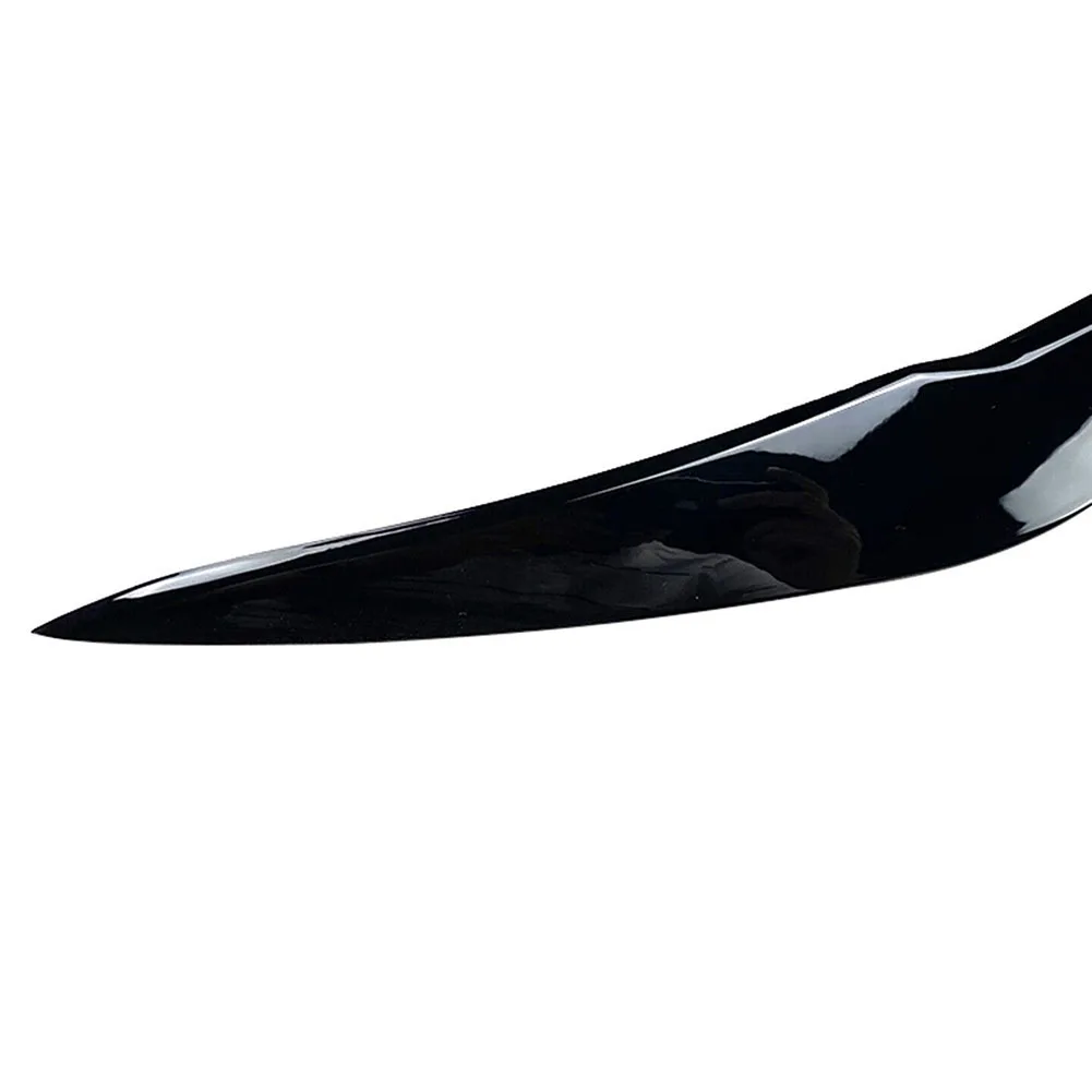 

Auto Parts Headlight Eyelids Convenient Direct Replacement Easy To Install Reliable Black Replaceable Brand New