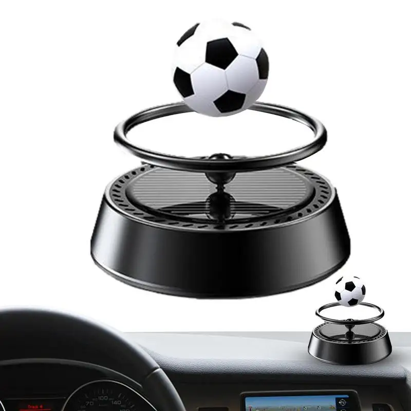 

Solar Rotating Car Air Freshener Car Air Fragrance Suspending Football Solar Rotating Long-Lasting Fragrance Aromatherapy Solar