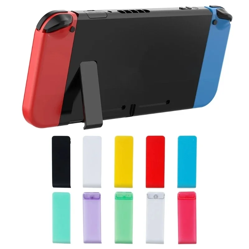

1 шт. для консоли nintendo switch, задняя подставка ns, поддержка задней крышки, прочный штатив белого, синего цвета из АБС-пластика, держатель для тел...
