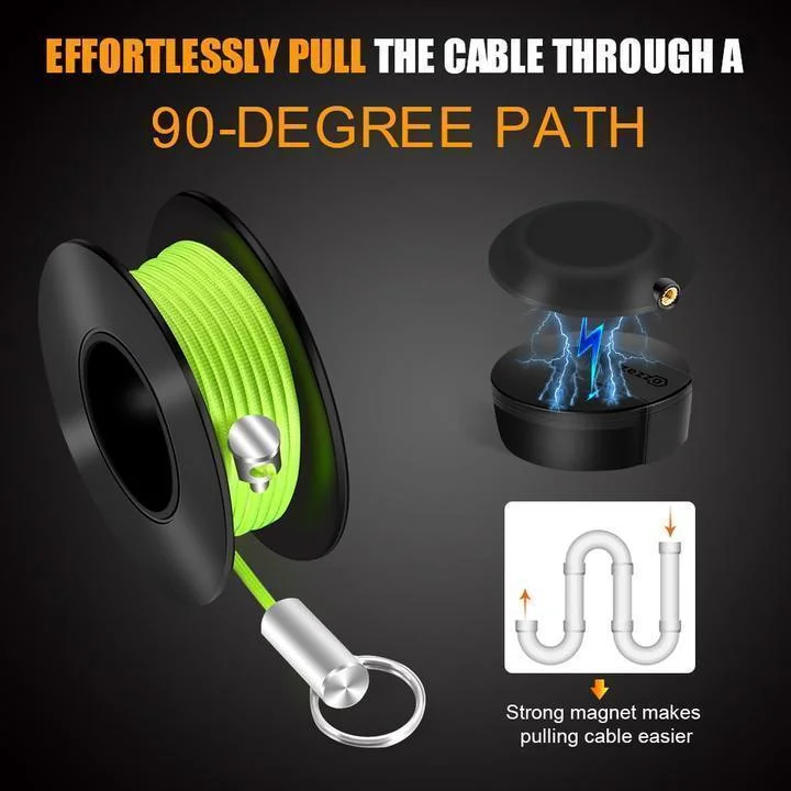 

Original Zezzo Wiremag Puller Snap Wire Guider Guider Cable Push Puller Tools Wheel Pushing High Quality Dropshipping