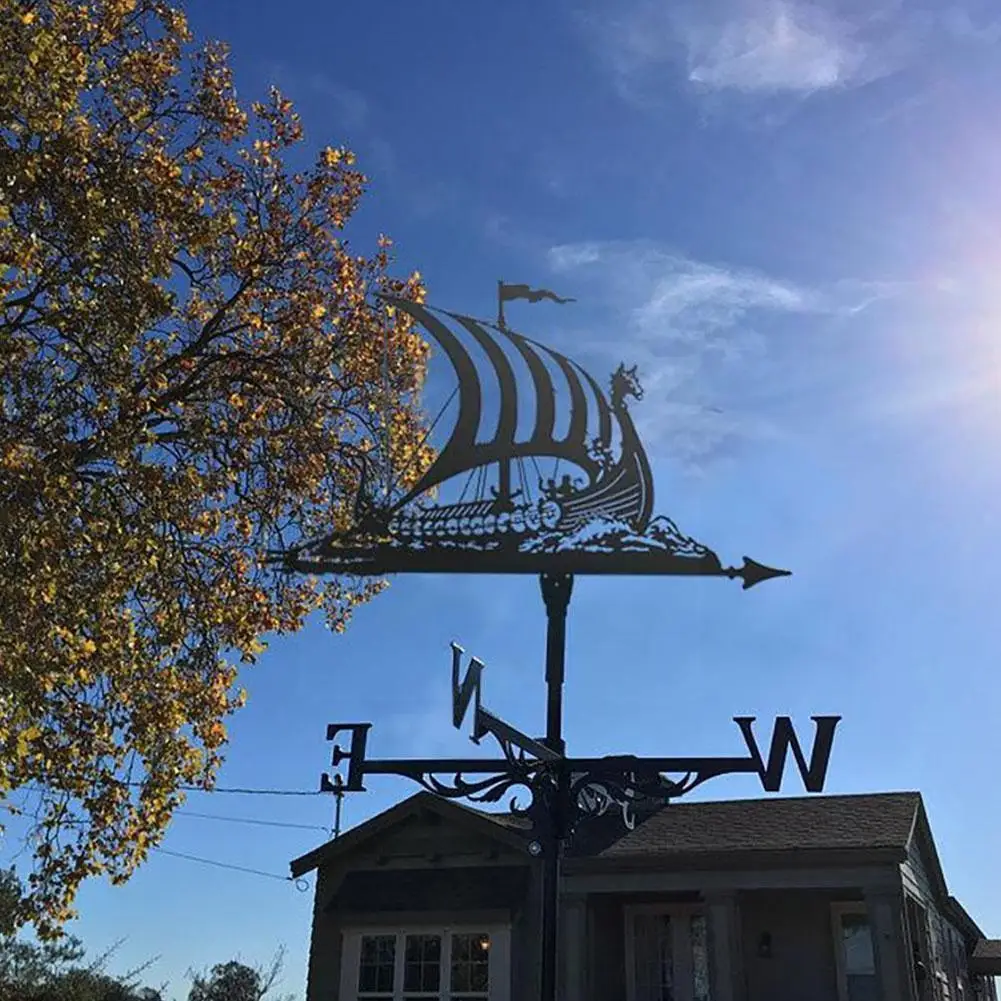

Weather Vane Farm Retro Durable Scene Garden Stake Measuring Factory Use Garden Tool Vane Professional Easy Yard Weather De Y5i0