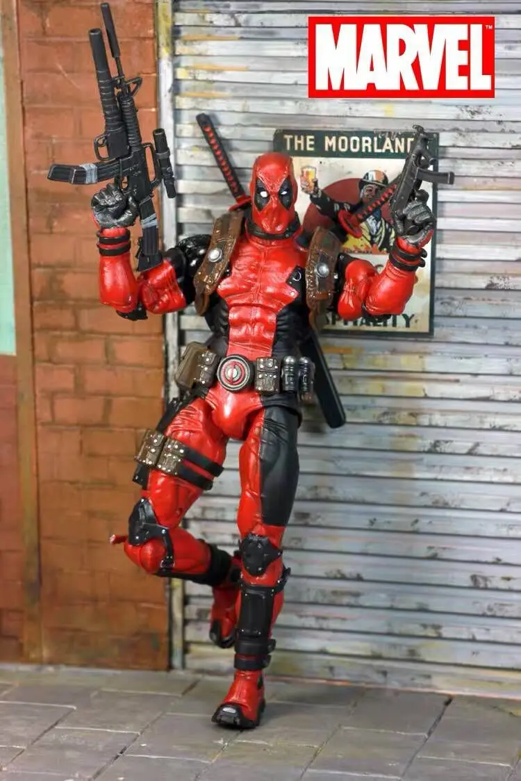 

Marvel Avengers X-Men 8 Inches Deadpool PVC Action Figure Collectible Model Toy 21cm