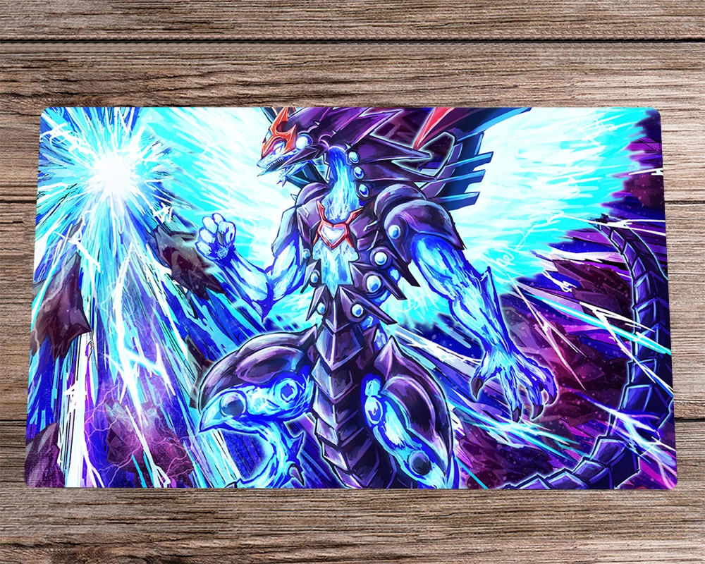 

YuGiOh Playmat Galaxy-Eyes Photon Dragon TCG CCG Mat Trading Card Game Mat Board Game Playmat Desk Pad & Bag Mousepad 60x35cm