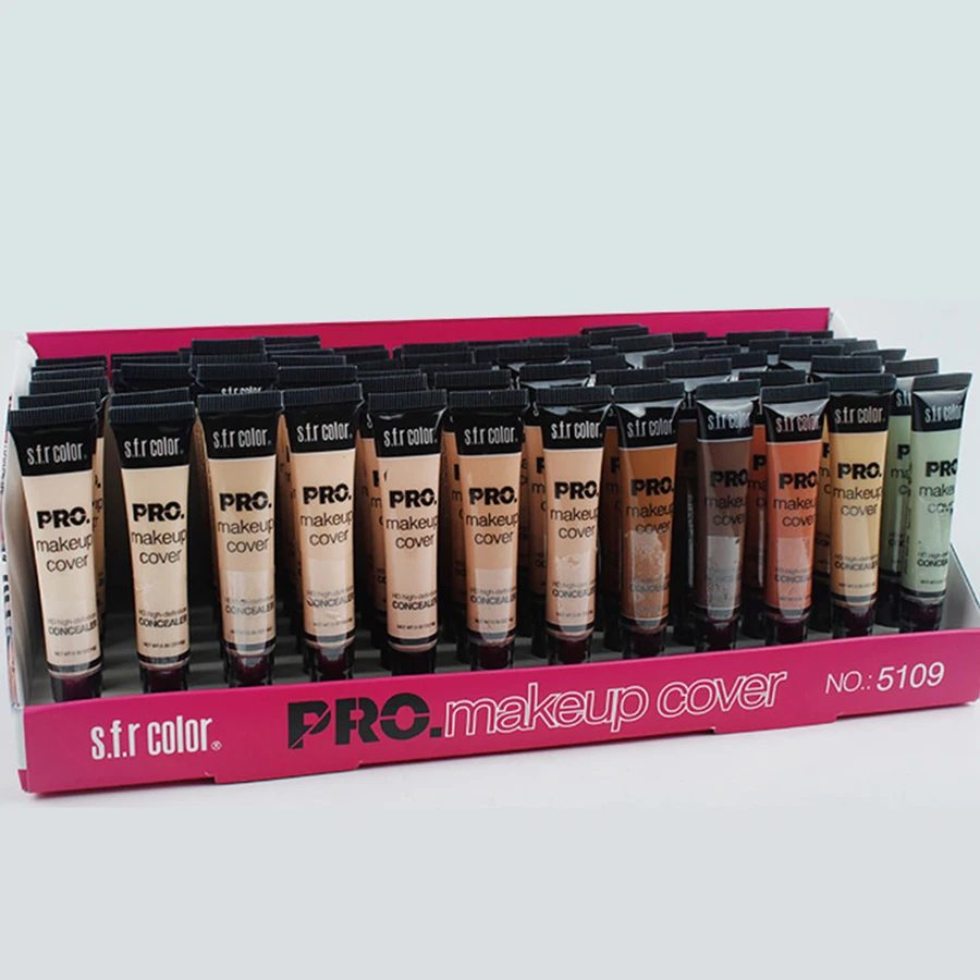 

12 color hose concealer concealer nourishing makeup foundation liquid covering black rim of the eye pock scar backing cream