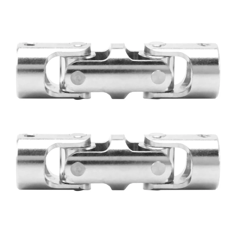 

2X Rc Double Universal Joint Cardan Joint Gimbal Couplings With Screw,6X6mm