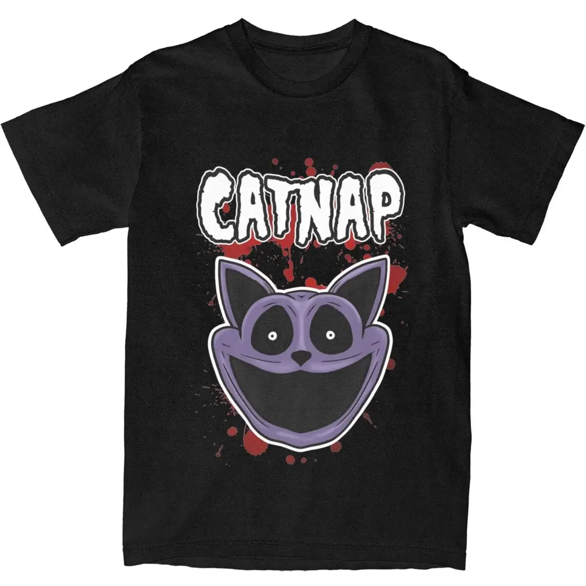 Забавная футболка Catnap мужские винтажные футболки из 100 хлопка пляжные с круглым