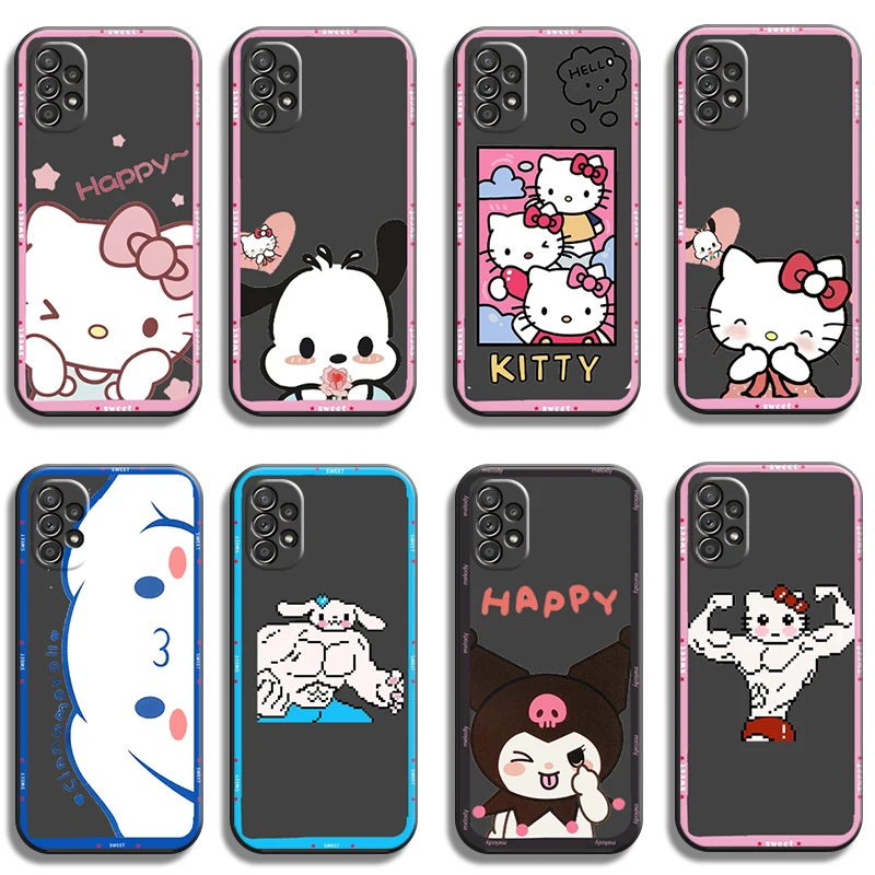 

Hello Kitty NEW Phone Cases For Samsung Galaxy A31 A32 A51 A71 A52 A72 4G 5G A11 A21S A20 A22 4G Back Cover Soft TPU Carcasa