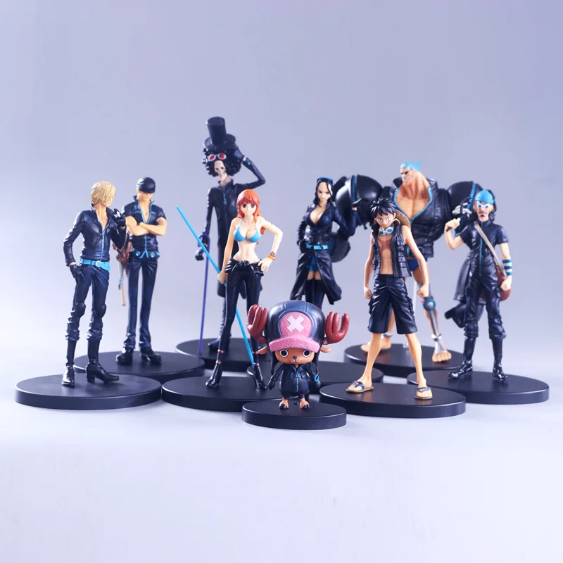 

Аниме DXF One Piece Film Gold Grandline Men 9 шт./компл. 15th персонажи юбилей Луффи фигурки коллекционные игрушки