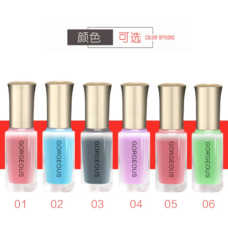 Профессиональный Новый Модный лак для ногтей женщин полупрозрачный бренд