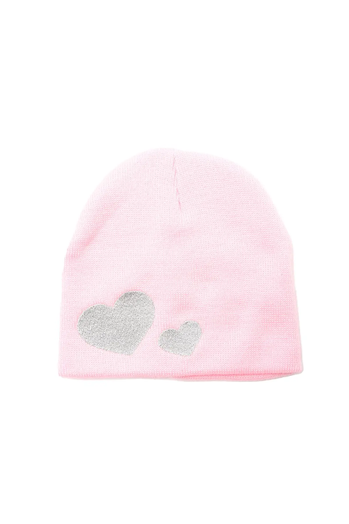 Детский вязаный берет TKDAW22BR0001 розовый |