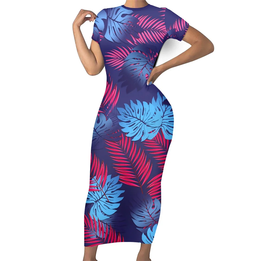 Оптовая цена женское повседневное платье полинезийское Самоа традиционное