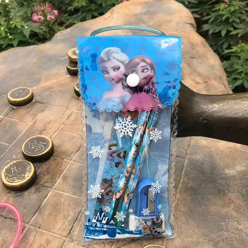 Набор детских канцелярских принадлежностей Disney сумка-тоут с мультяшным аниме