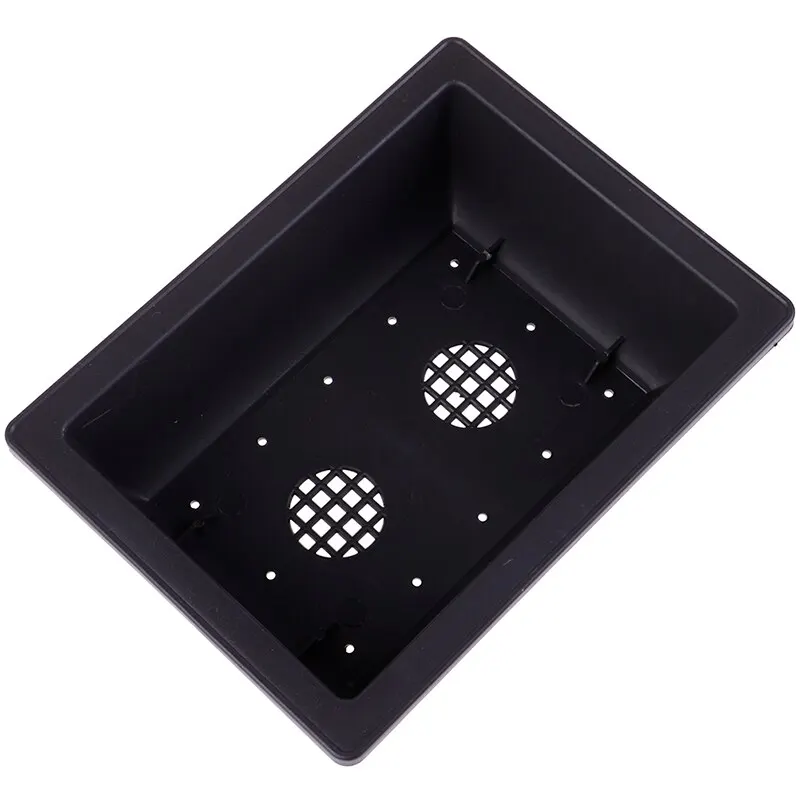 

1PCS Garden Supplies Plastic Succulent Flower Pot Bonsai Nursery Pots Retro Plant Pot Balcony Decorations