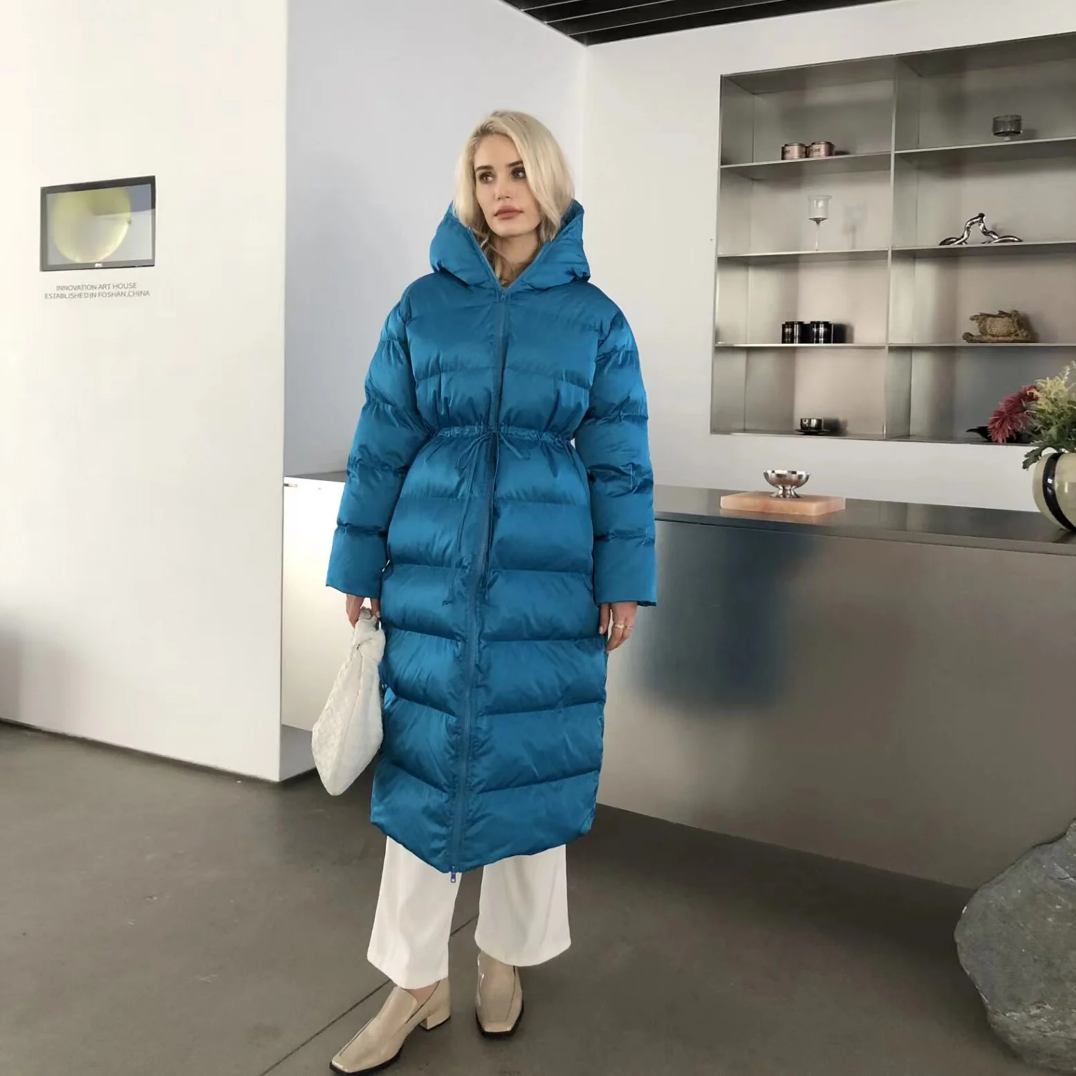 

2022 Women Winter Coat Stylish Thick Warm Parkas