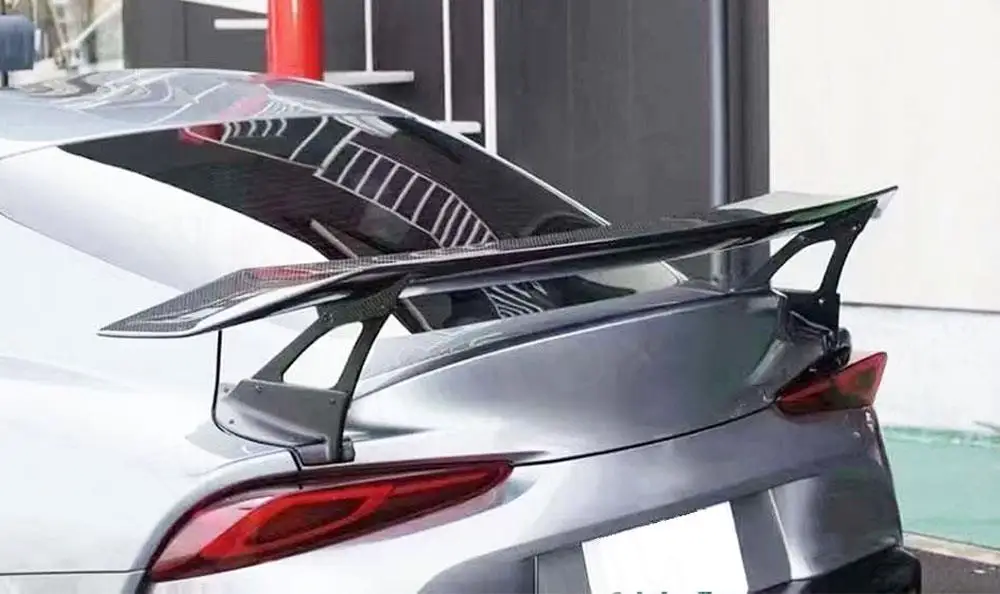 Неокрашенный черный автомобильный аксессуар VACOMUL из углеродного волокна/FRP