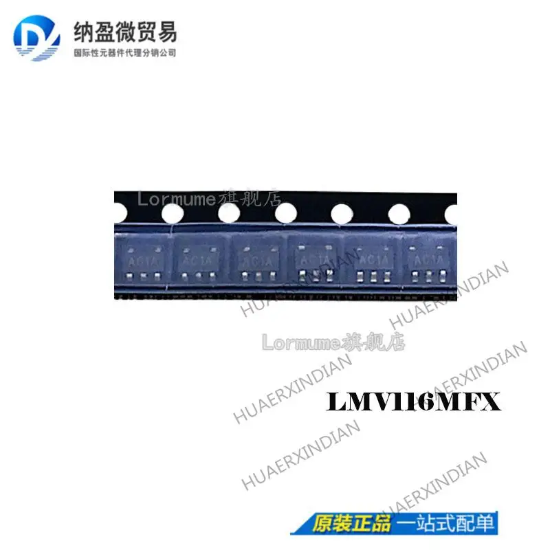 

10PCS LMV116MFX LMV116MF printing :AC1A SOT23-5 New Original