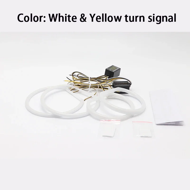 

SMD Хлопковый светодиодный переключатель света Angel Eye Halo Ring Kit для BMW E60 E61 LCI 528i 530i 535i 550i M5 2007-2010 галогенная фара