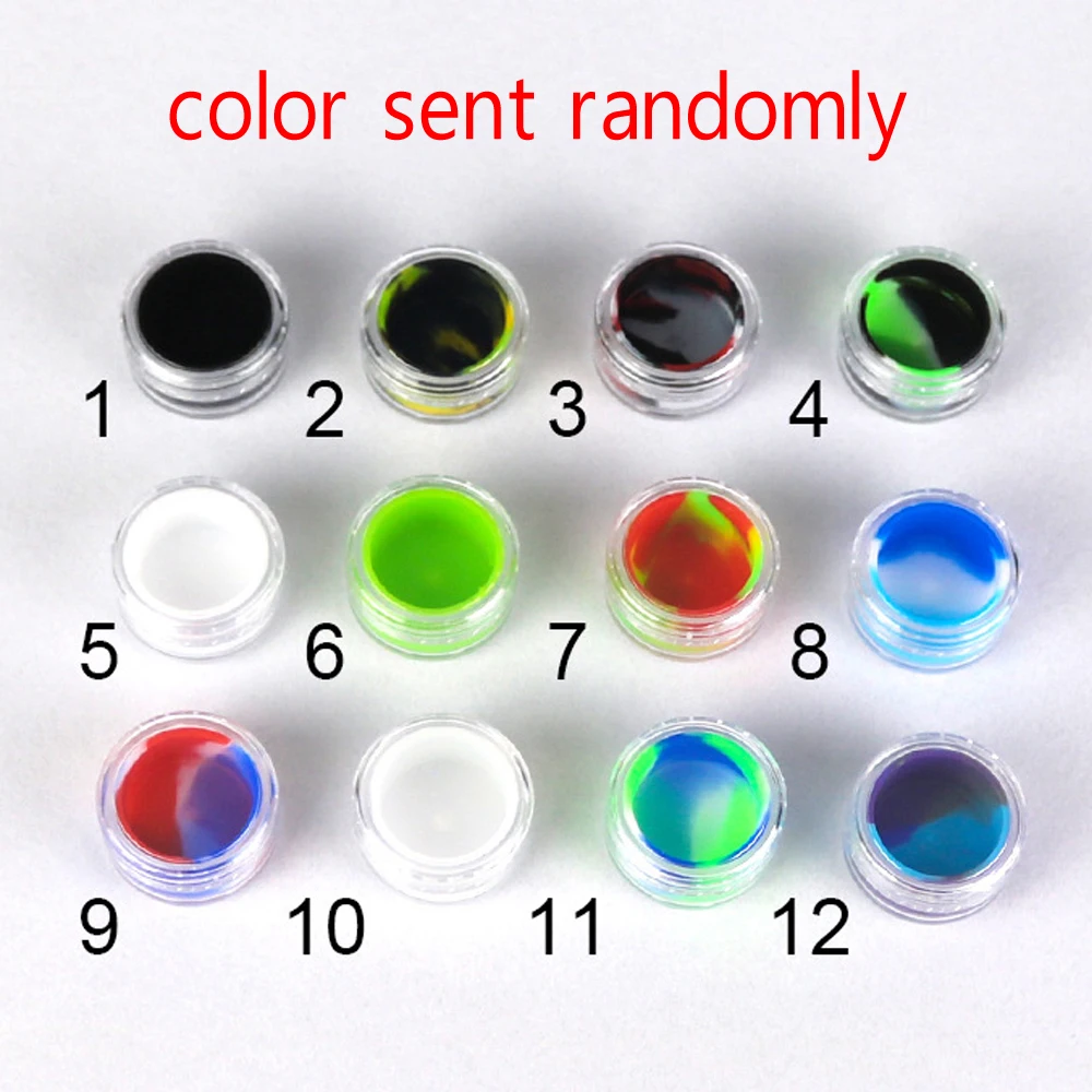 2 шт. 5 мл силиконовый контейнер для масла |