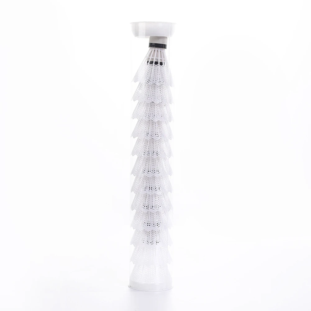 

12 Pcs Badminton Badminton Badminton Balls Colorful Fast Volleys Flight Consistently Game Plastic New Practical