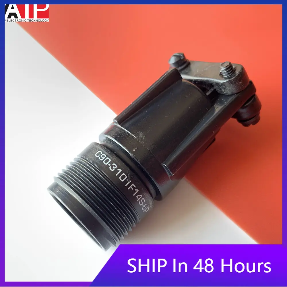 

1PCS C90-3101F14S-6P import original connector 6 core public seat genuine welcome to consult and order.