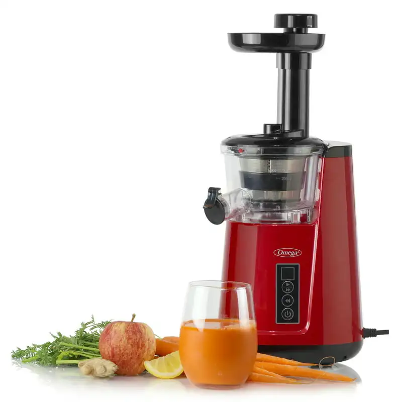 

Press 365 Vertical Masticating Juicer with 3-Stage Auger, 150-Watt, Red