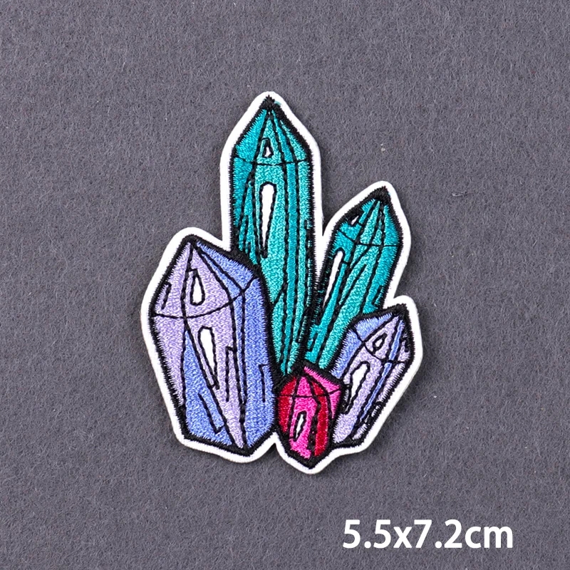 Нашивки с волшебным шариком вышитые нашивки для одежды термоклейкие полоски