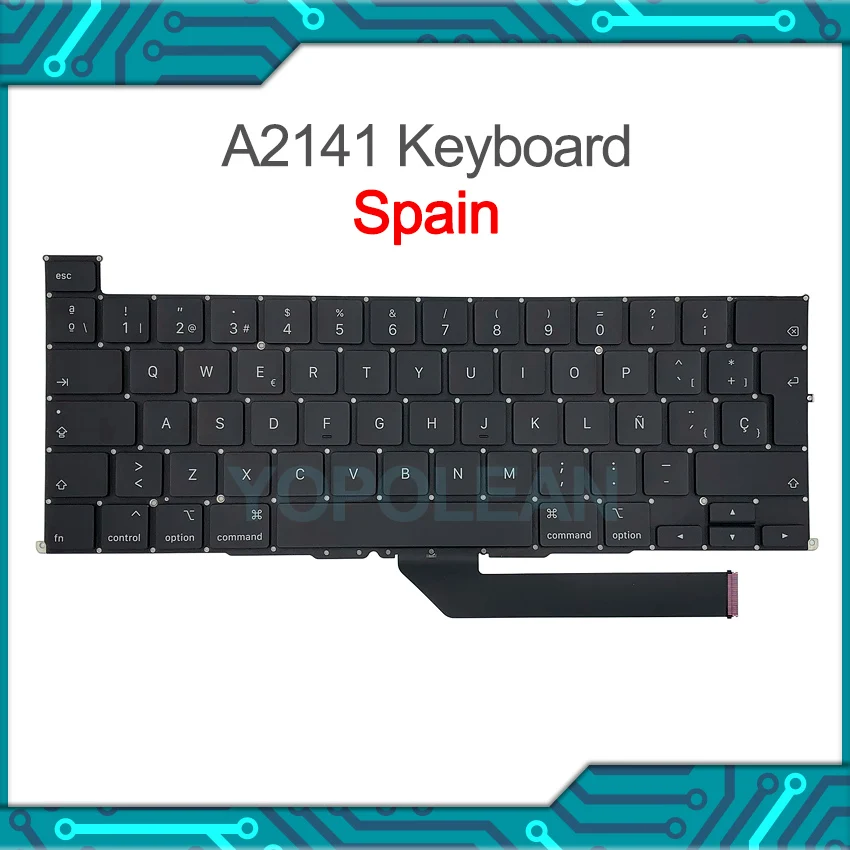 

Сменная клавиатура для MacBook Pro Retina, 16 дюймов, A2141, 2019 год