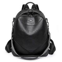 2022 new womens fashion backpack brand designer leather pu backpack large capacity school bag womens waterproof backpack
