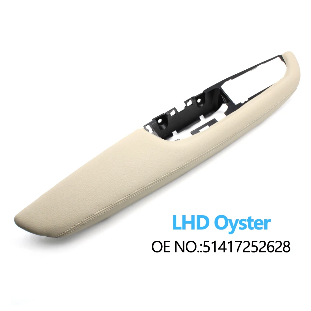 

Передняя левая внутренняя дверная ручка LHD, подлокотник, Внешняя рамка, сменная панель для BMW X5 X6 E70 E71 E72 2007-2013