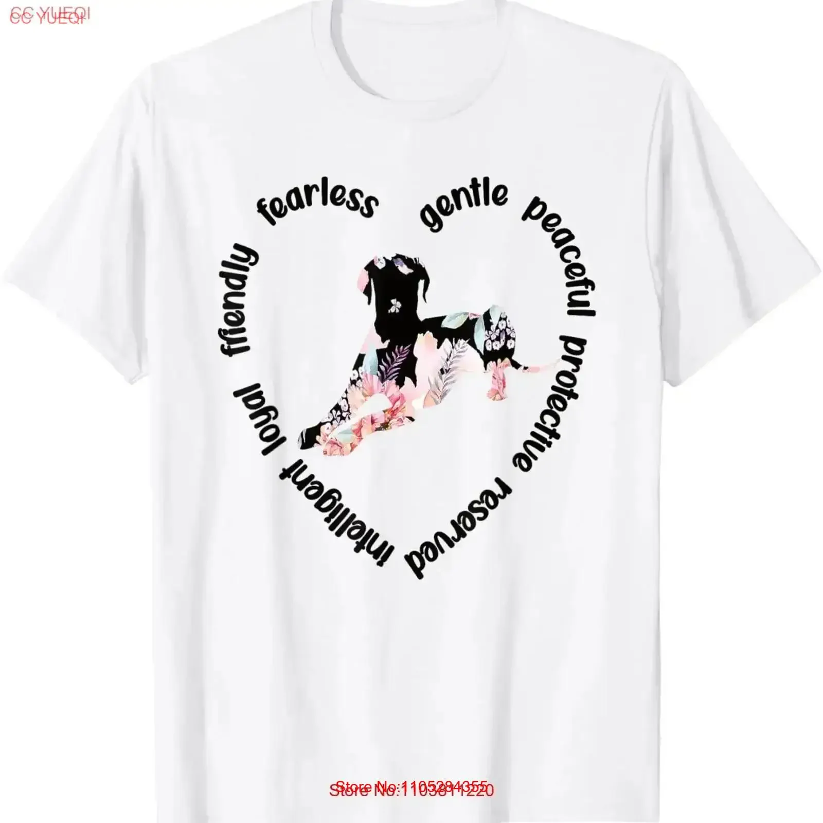 Фото Футболка Catahoula Heart Leopard Dog Owner Mama, винтажная, дышащая, удобная, универсальная, мягкая, для повседневной носки №1