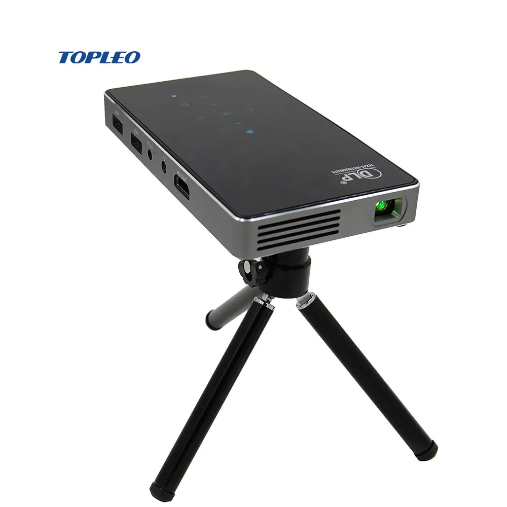 

Mini Projector P8 DLP 1080p Smart Android Wifi BT Quad Core Mobile Phone Projector for Home Theater/Outdoor/Meeting