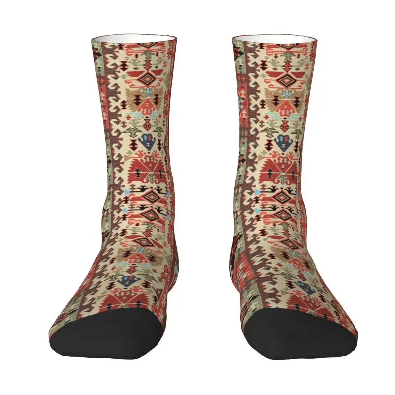 

Турецкие сказочные Волшебные Носки Kilim для женщин и мужчин, теплые богемные этнические персидские этнические спортивные футбольные носки с 3D-принтом в стиле бохо
