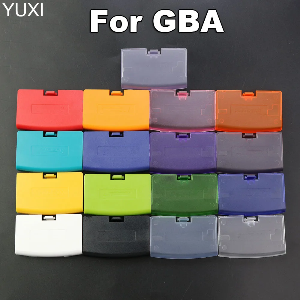

YUXI 1Pcs High Quality Battery Cover Replacement for Game Boy Advance for GBA Console Back Pack Door