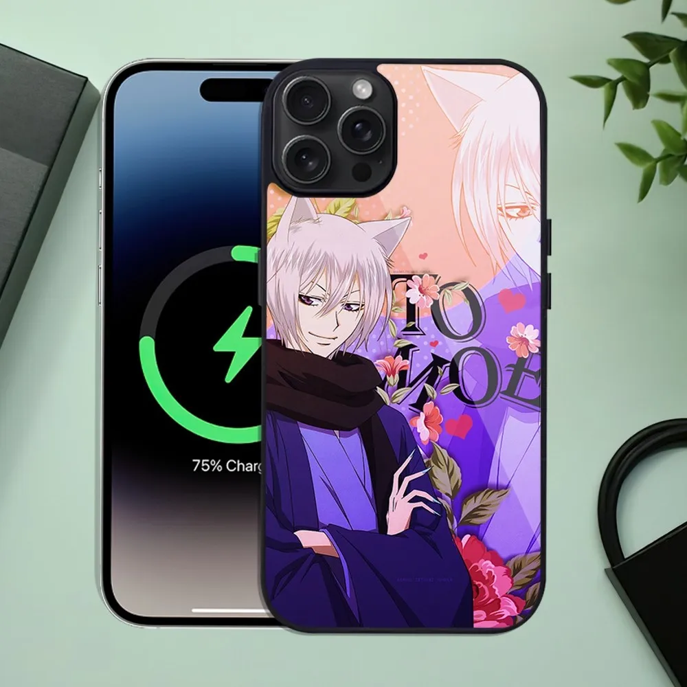 Чехол для телефона с рисунком билибили из аниме Kamisama Kiss iPhone 11 Mini 12 13 Max 14 Plus 15 Pro