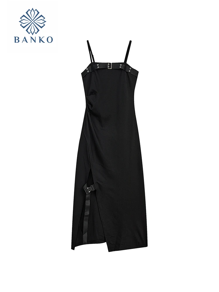 

Платье на бретелях-спагетти, с открытыми плечами и квадратным вырезом