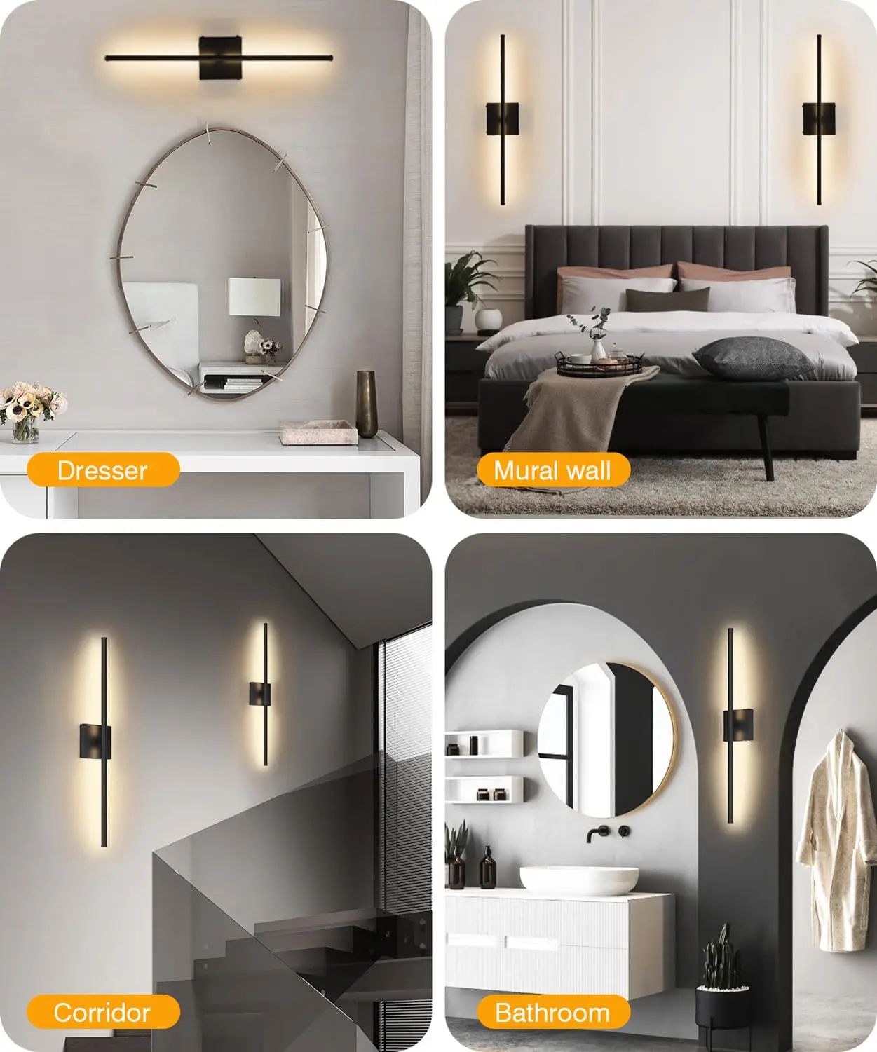 Настенные светильники TGJ комплект из 2 шт.