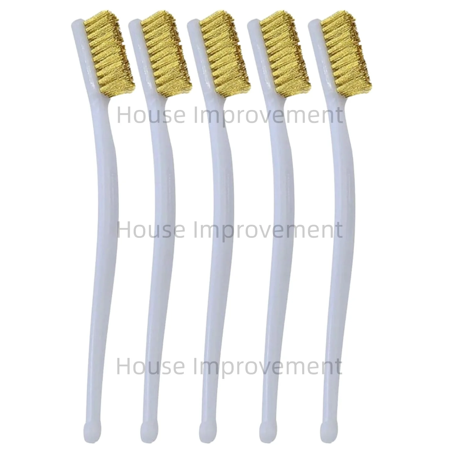 

Латунные проволочные щетки, 5 шт., инструмент для очистки насадок для 3D-принтера, медная проволока, зубная щетка, медная ручка щетки, детали для чистки горячей кровати