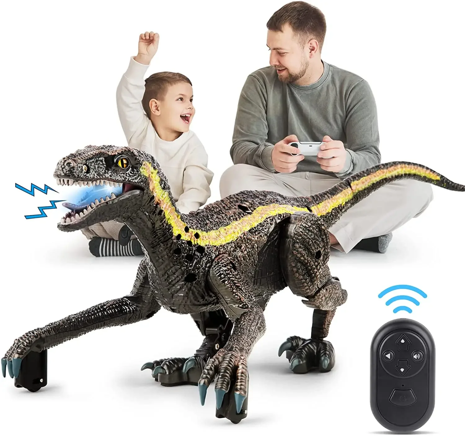 RC Dinosaur Indoraptor игрушки для мальчиков Raptor Dinosaurios Indominus Rex Dinossauro Jurassic Dino World Dinosaure Dinozaur