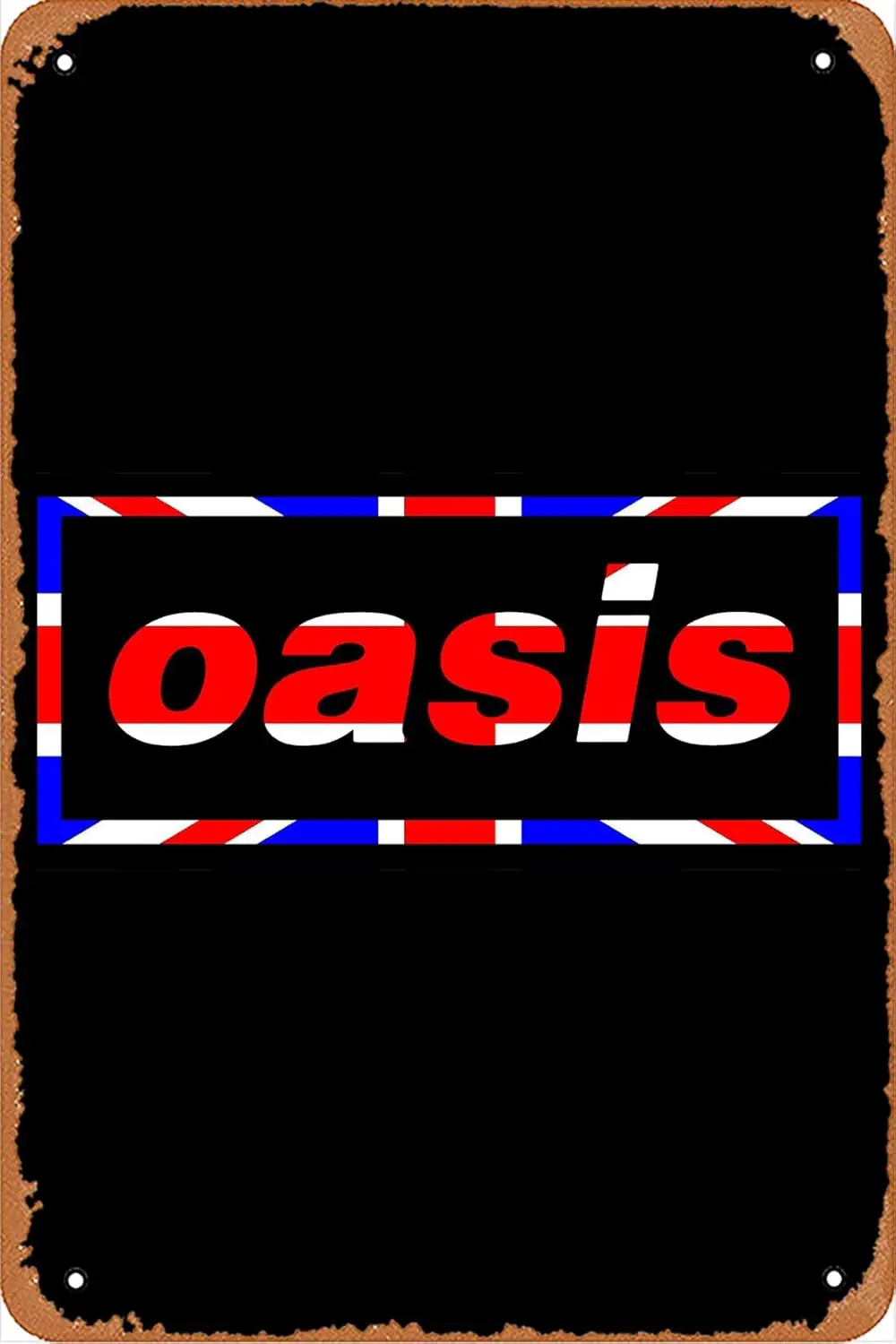 Плакат Oss Bnd (11) Новинка Metl Sgn Retro Wll Декор для дома Gte Grden Brs Resturnts Cfes Office Store Pubs Club Gft 12 X 8