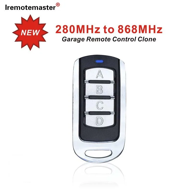 

For 280 - 868 MHz Garage door Remote control duplicator 433.92MHz 868.3MHz Gate door opener Fixed rolling code remote control